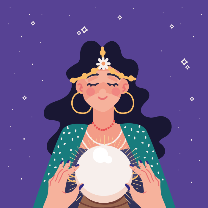 Cartomante brava e seria